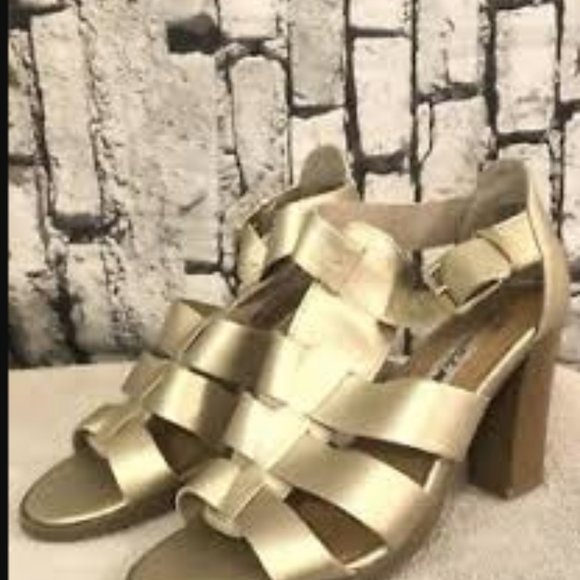 Gold straps sandales - Picture 6 of 6